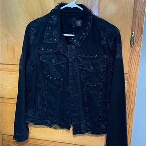BLANKNYC Distressed Jean Jacket